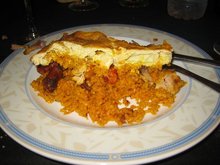 Arroz y costra 