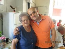 Ignacio og mamma hans.